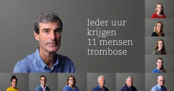 Erik kreeg meerdere keer een trombosebeen