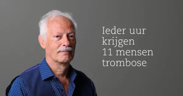 Frank (69) herkende de symptomen van een longembolie,