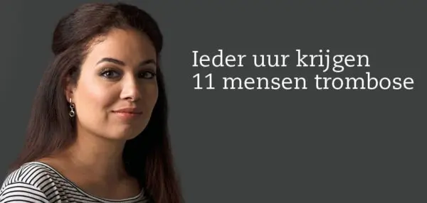 Nadia (31 jaar) getroffen door armtrombose