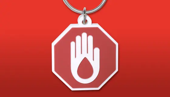 Stop de Prop-sleutelhanger