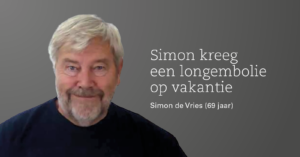 trombose op vakantie