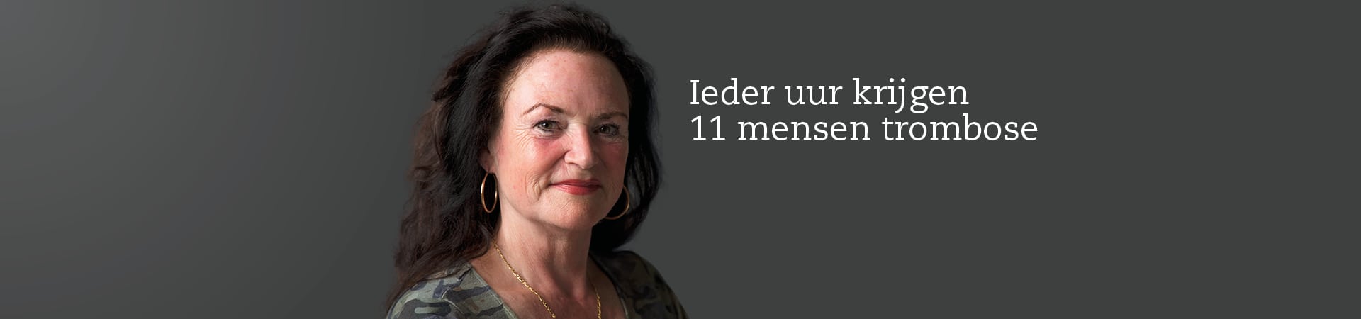 Inge (55 jaar) kreeg een Longembolie