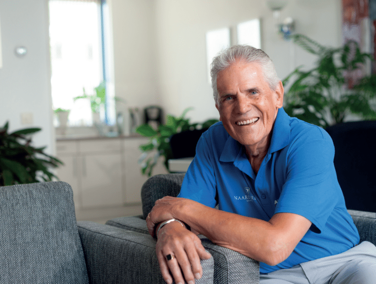 Han Morssink (78 jaar) slikt bloedverdunners na een zware longembolie.