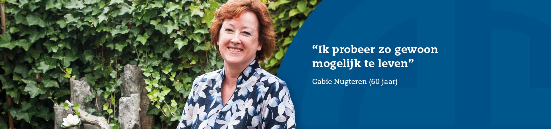 Gabie Nugteren heeft het May-Thurner Syndroom