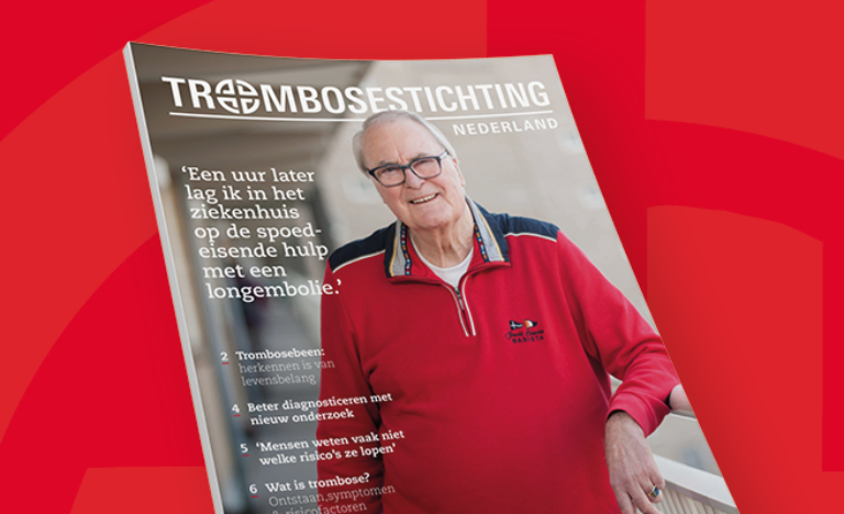 Brochure over het trombosebeen