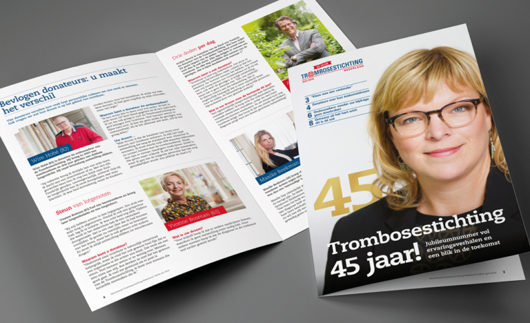 Meld u aan voor het gratis Trombose magazine