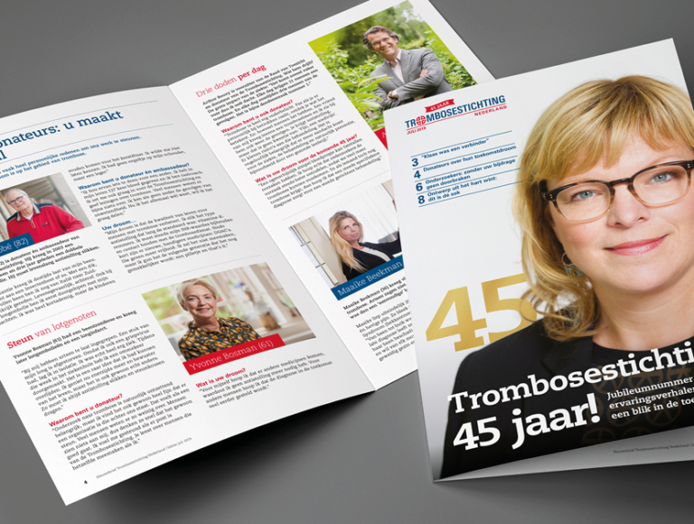 Meld u aan voor het gratis Trombose magazine