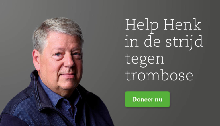 Help Henk in de strijd tegen trombose