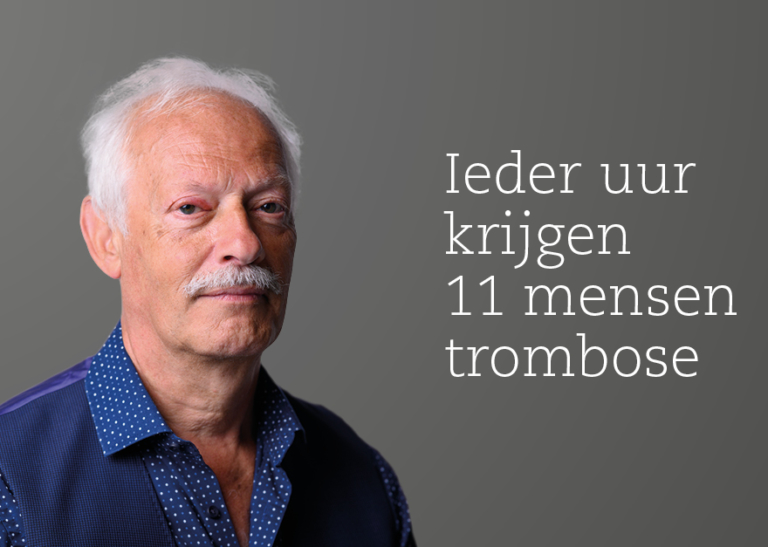 Frank (69) herkende de symptomen van een longembolie,
