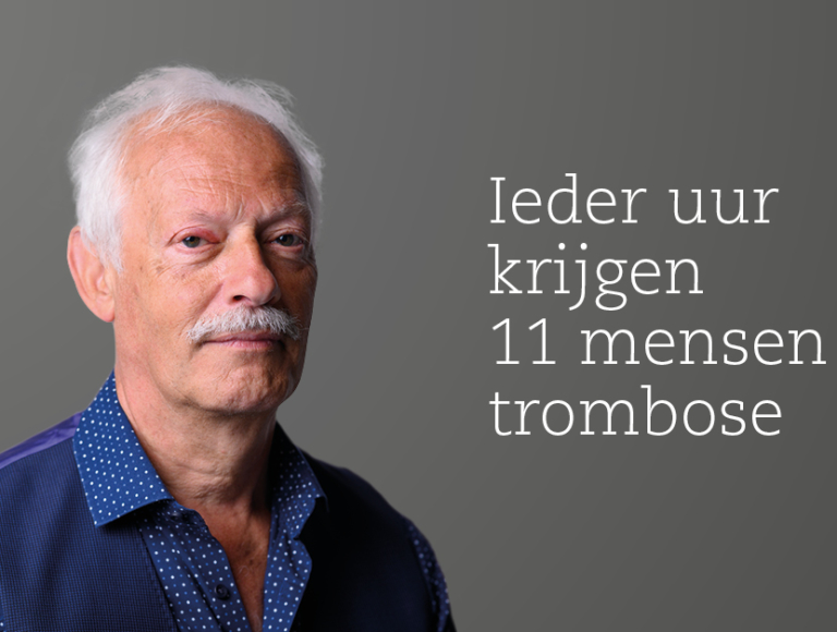 Frank (69) herkende de symptomen van een longembolie,