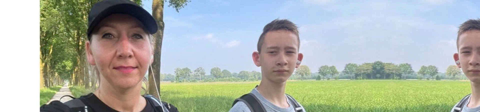 Nathalie Strijbos en zoon Jazzy
